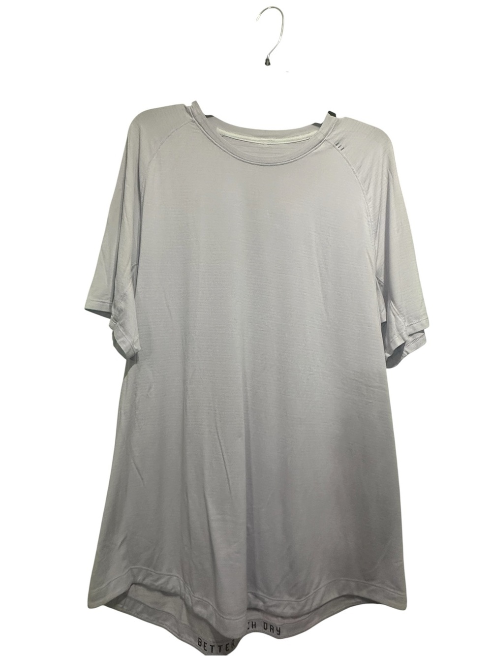 Lululemon Shirt Men’s Short Sleeve XL Lavender Drysense Athletic Performance